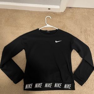 I am selling a Nike black crew neck pullover.